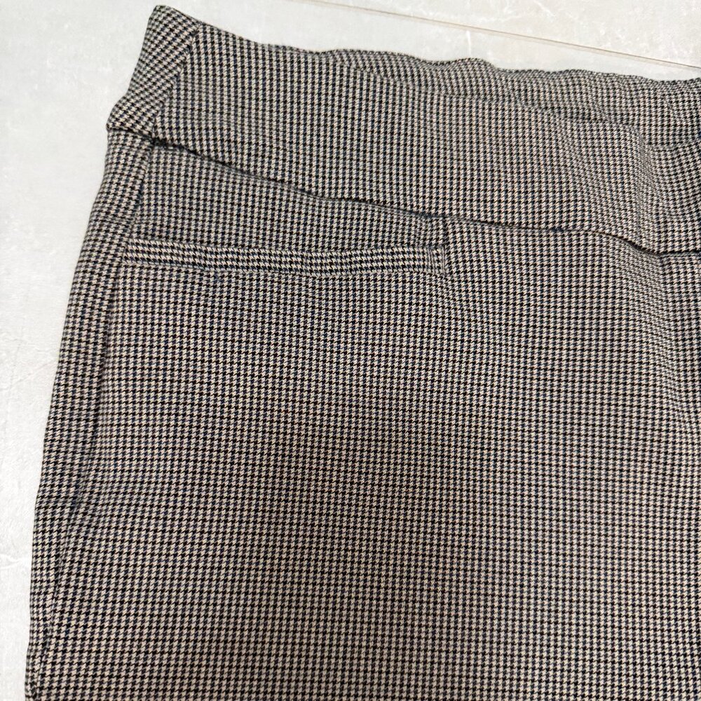 Chico's Bridgette Long Pant, Beige/Brown/Teal, Size 05.R (US 6)